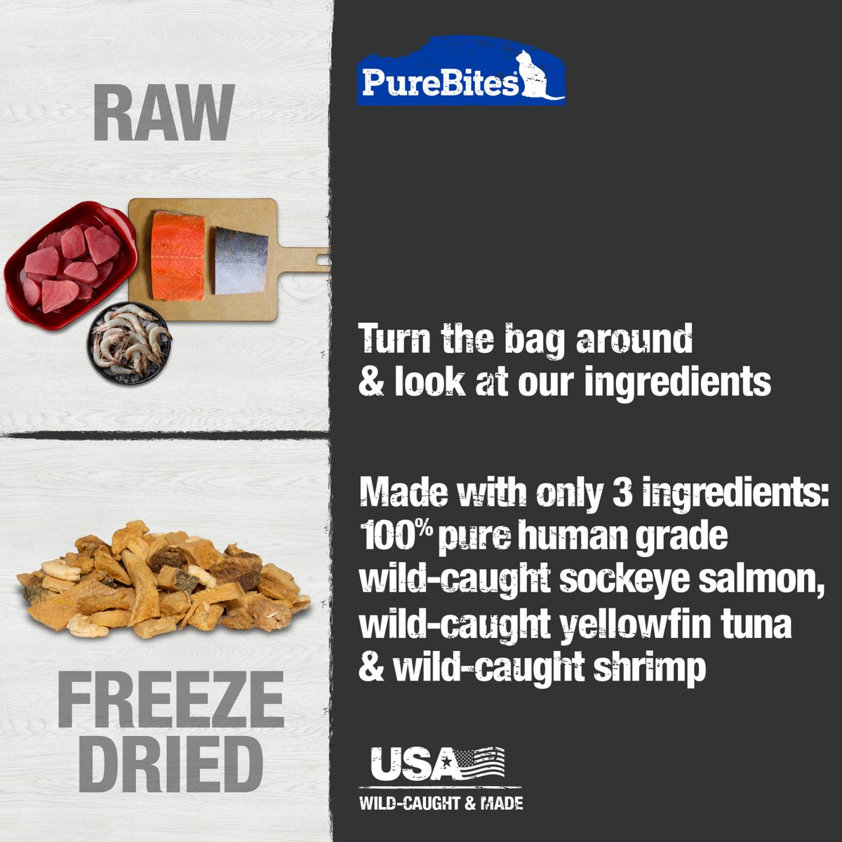 Ocean Medley Freeze Dried Cat Treats