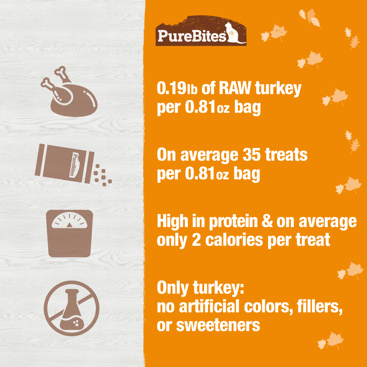 Turkey Fall Freeze Dried Cat Treats
