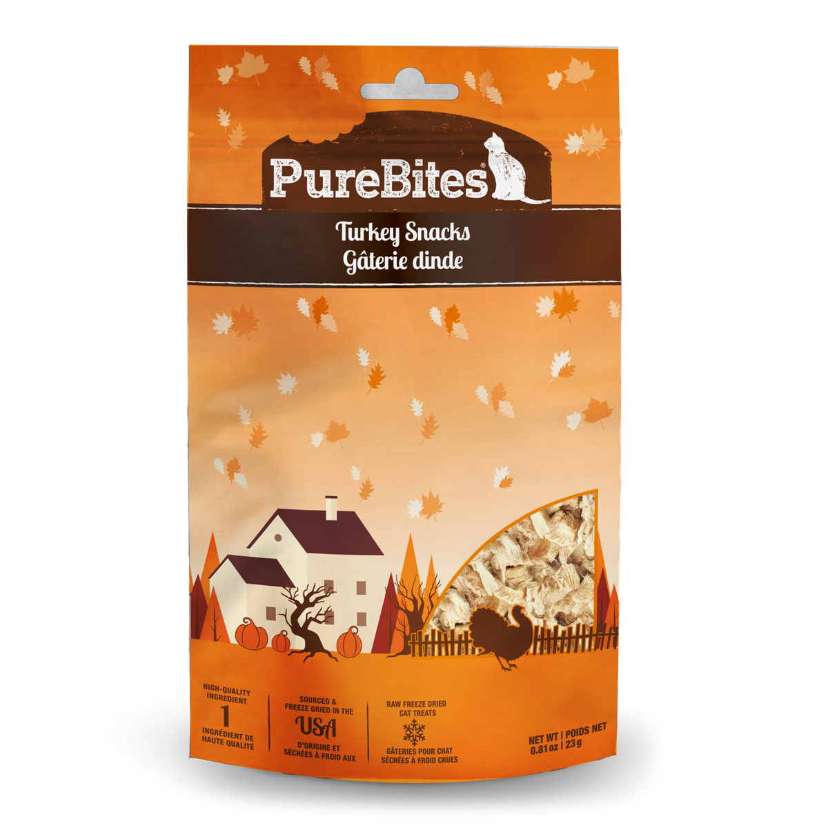 Turkey Fall Freeze Dried Cat Treats