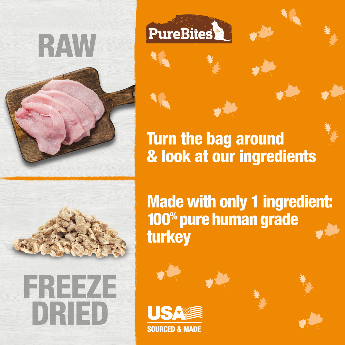 Turkey Fall Freeze Dried Cat Treats