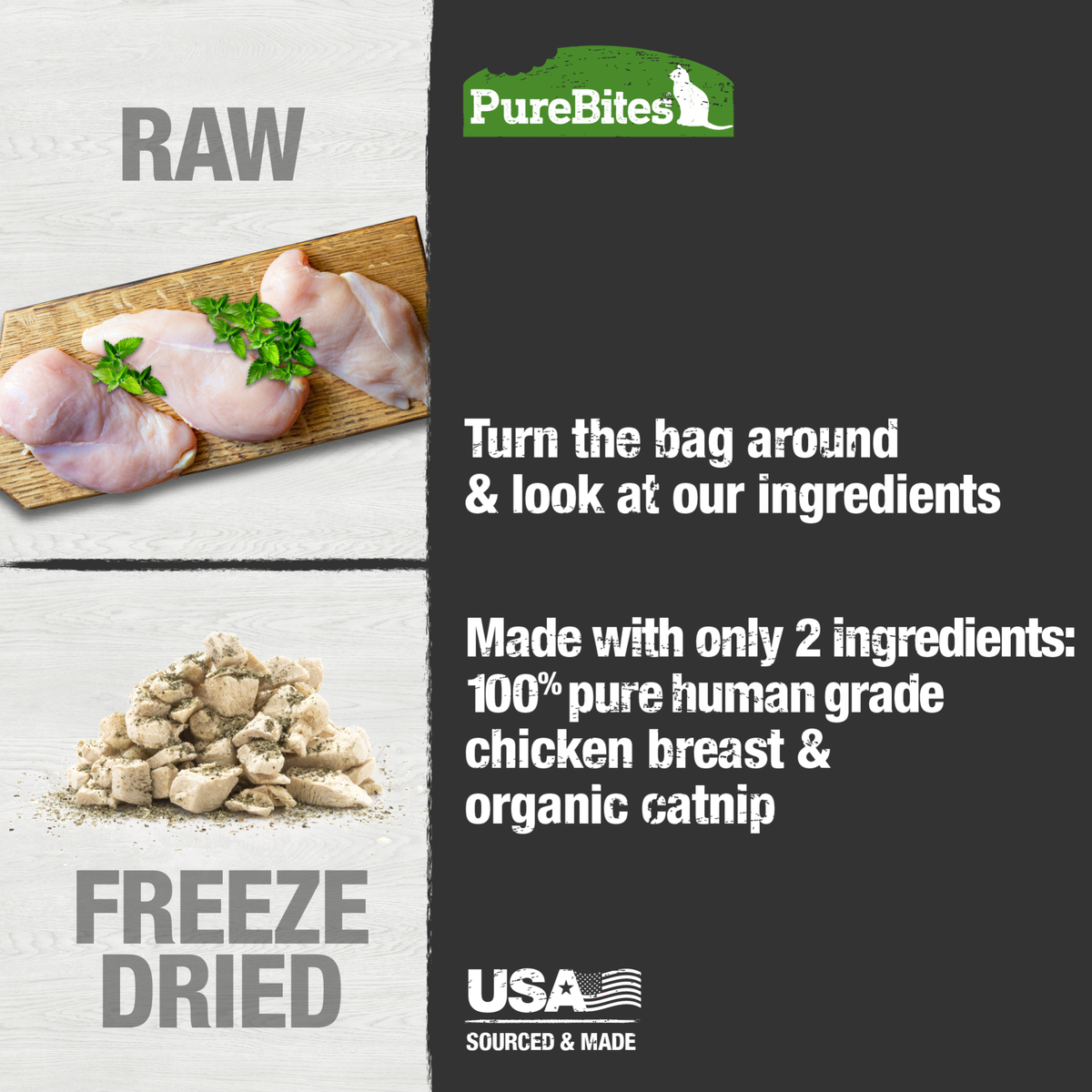 Chicken & Catnip Freeze Dried Cat Treats