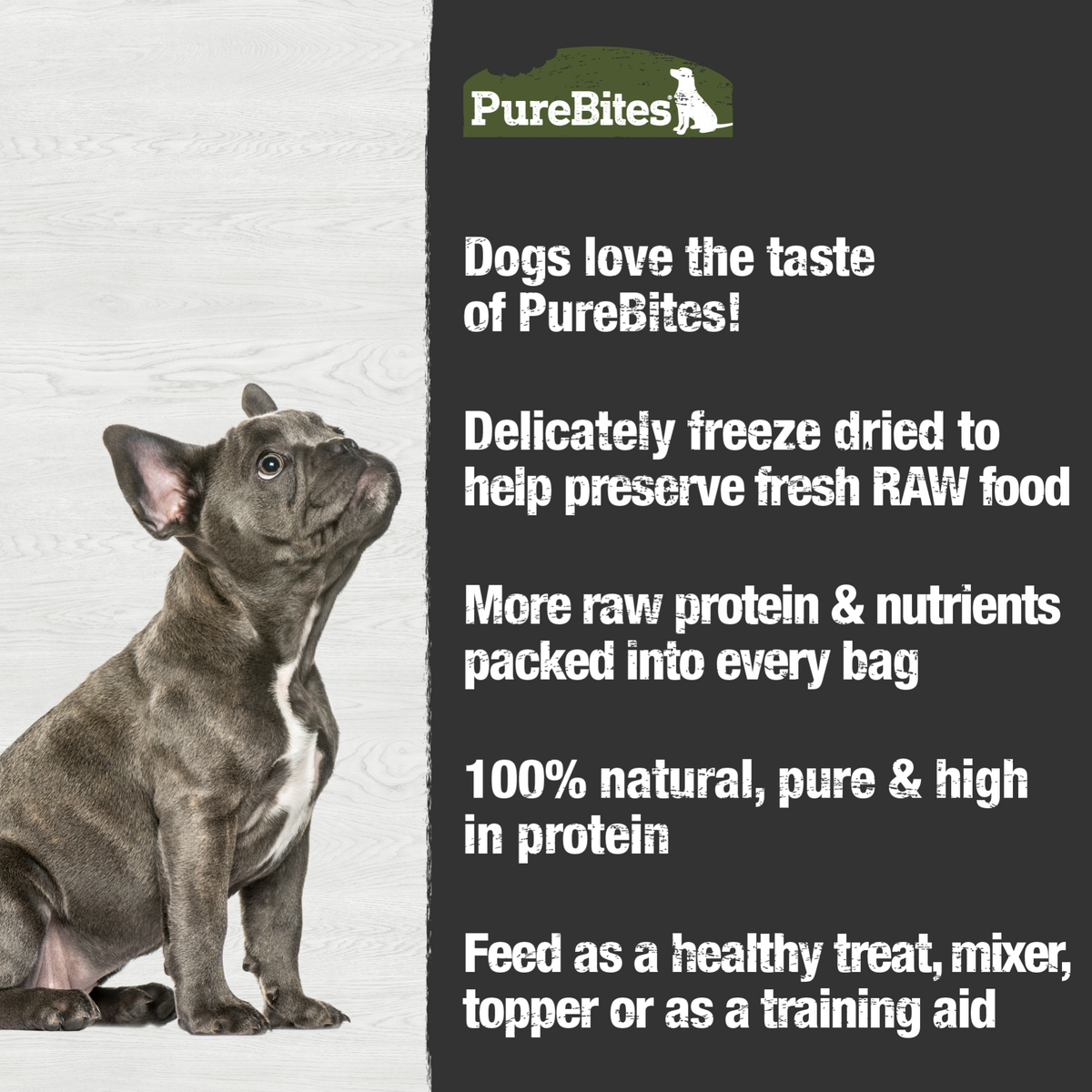 Gâteries séchées à froid pour chien, Foie de boeuf