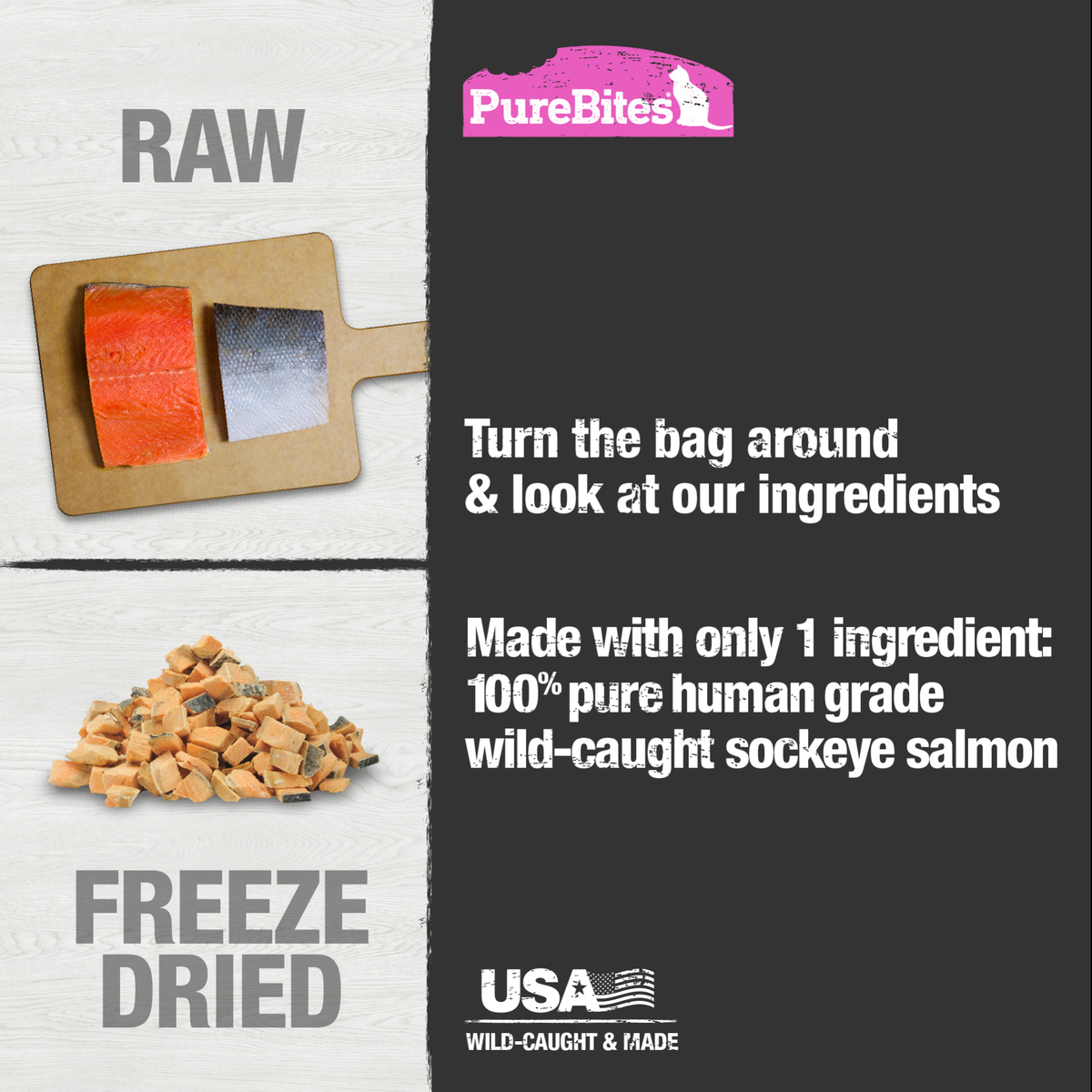 Salmon Freeze Dried Cat Treats