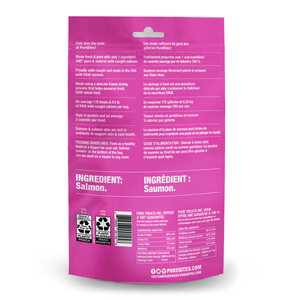 Salmon Freeze Dried Cat Treats