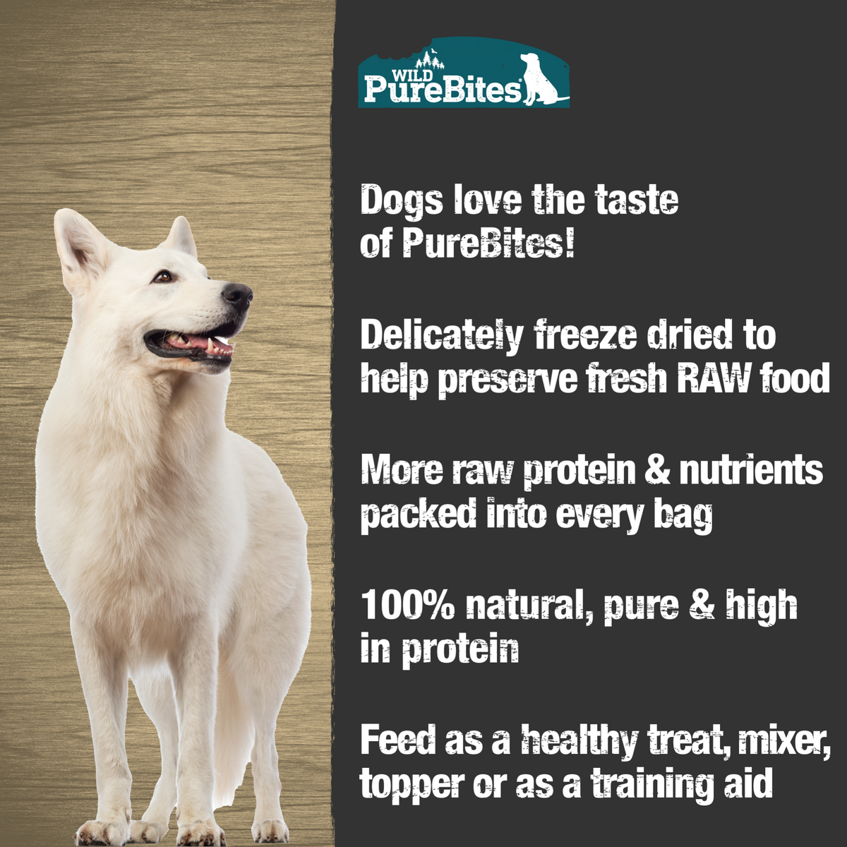 Wild PureBites pour chien, Éperlan sauvage