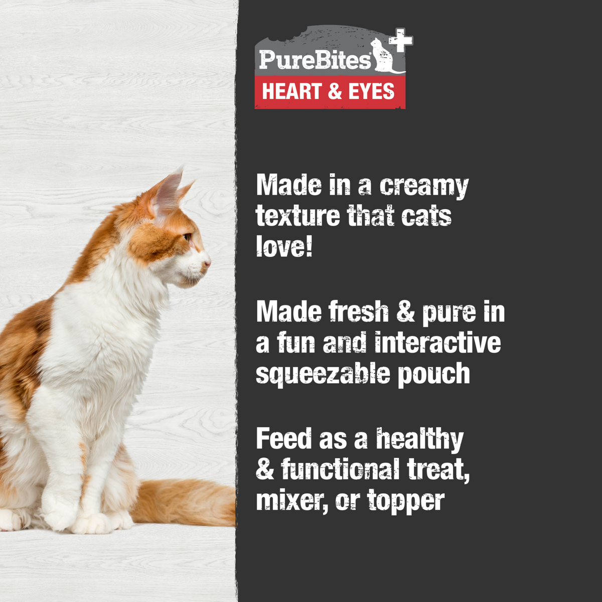 Heart & Eyes Squeezable for Cats 15-pack