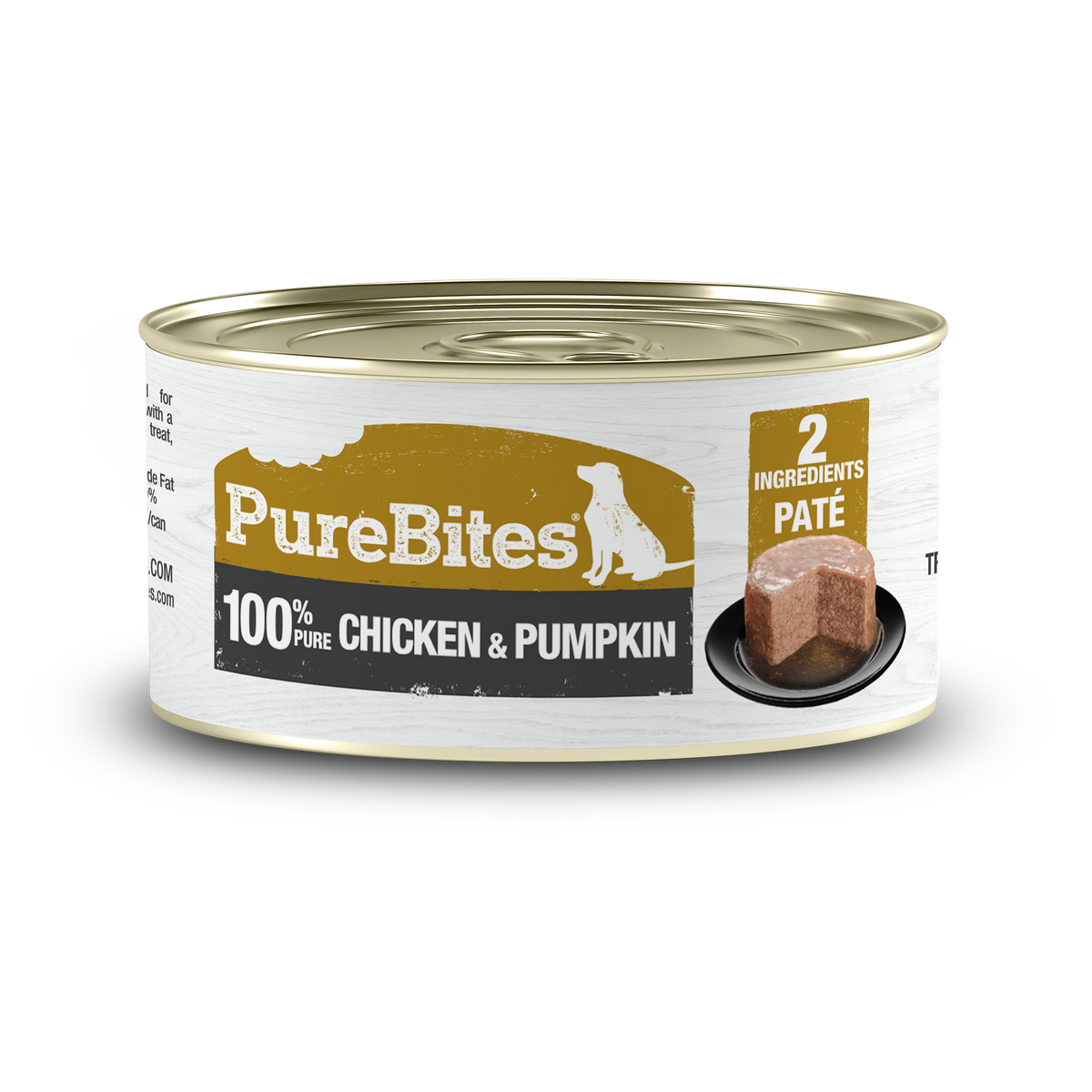 Pâté pour chien, Poulet et Citrouille