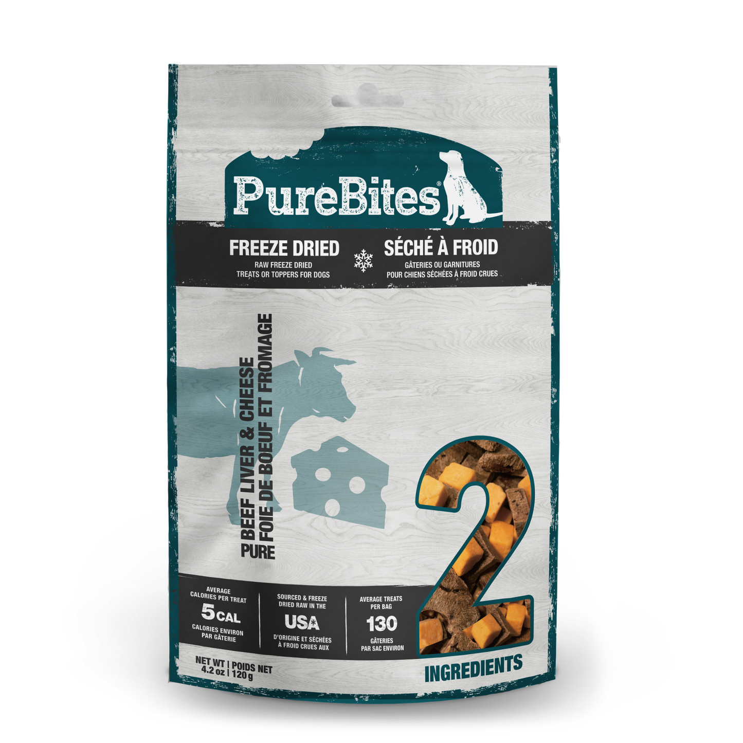 Beef & Cheese Freeze Dried Dog Treats