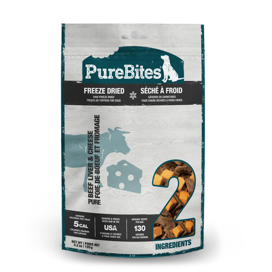 Beef & Cheese Freeze Dried Dog Treats