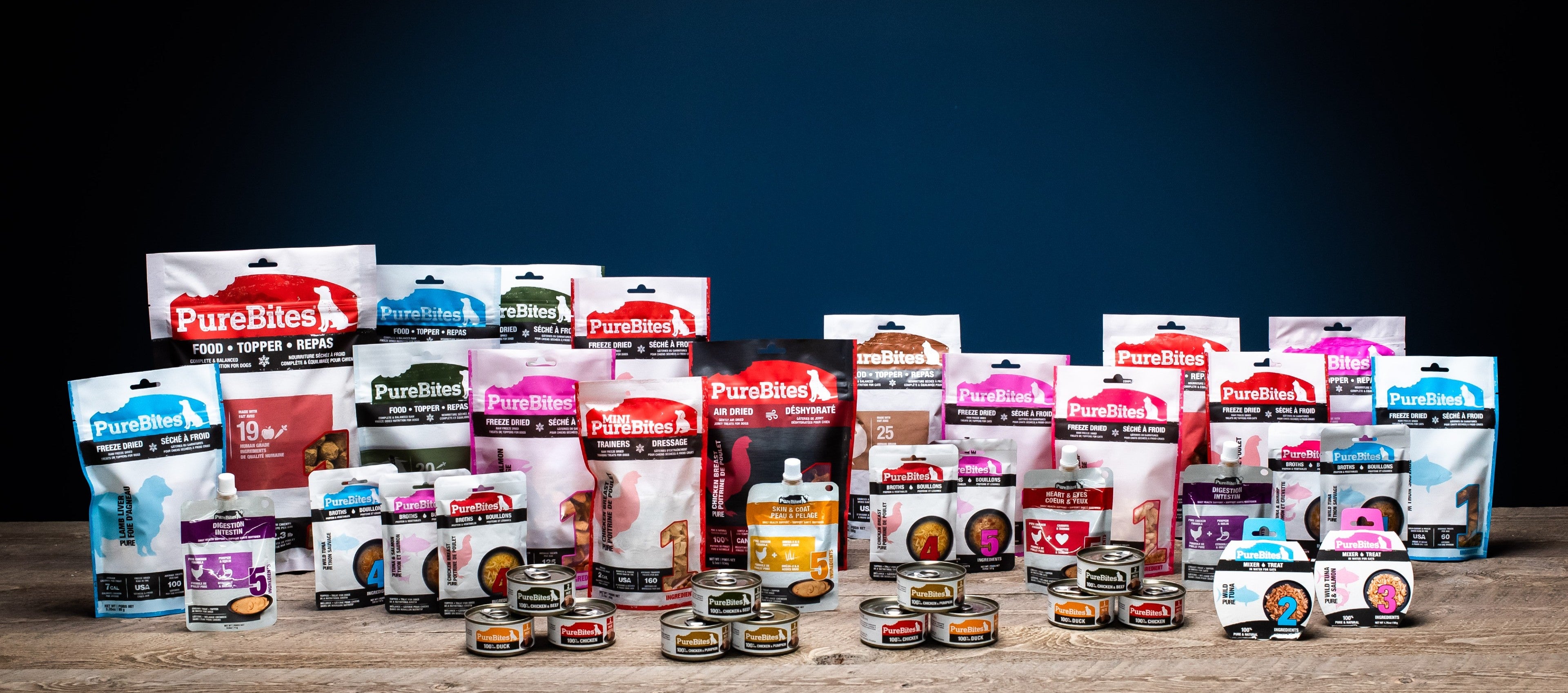 PureBites, brand website product image