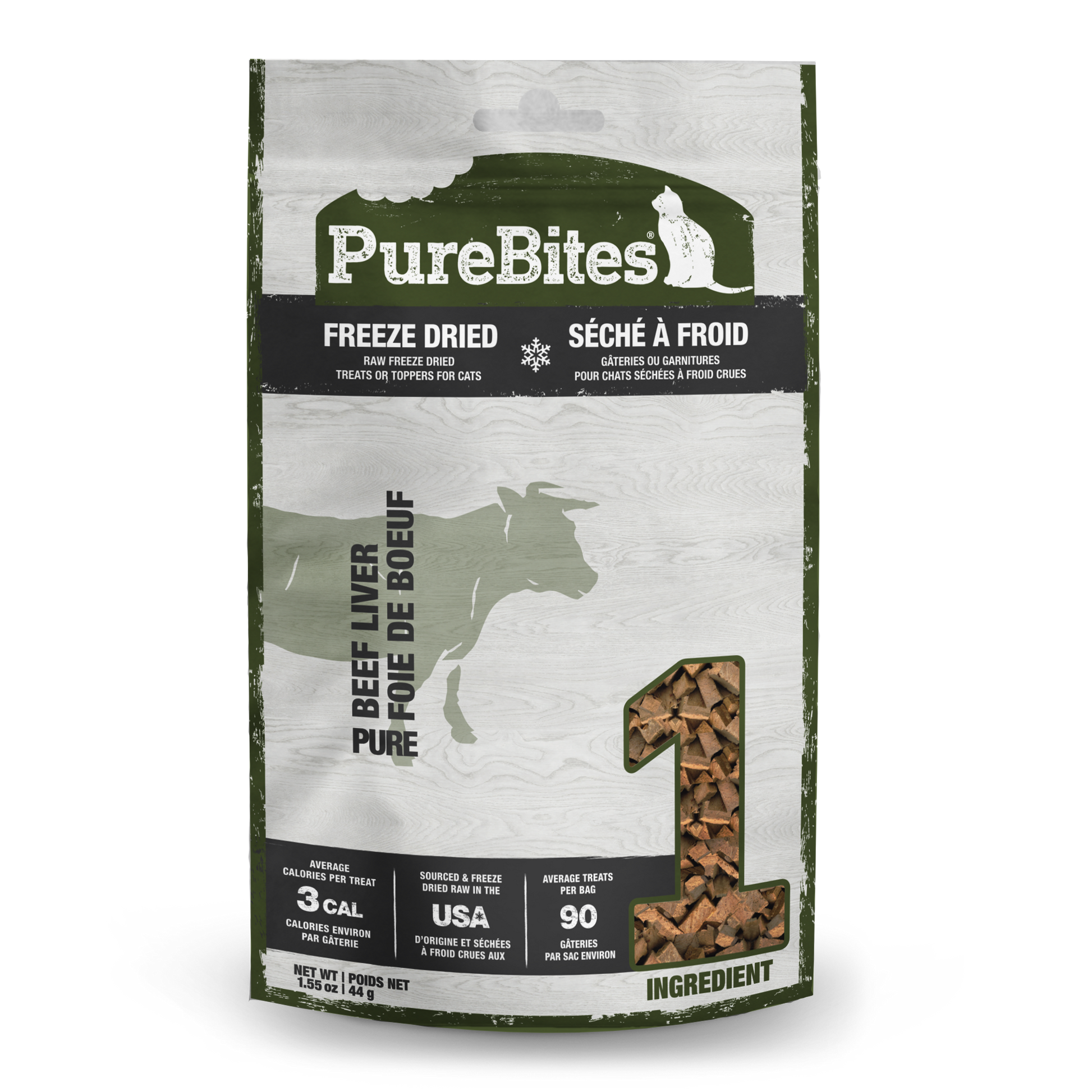 PureBites Beef Freeze Dried Cat Treats
