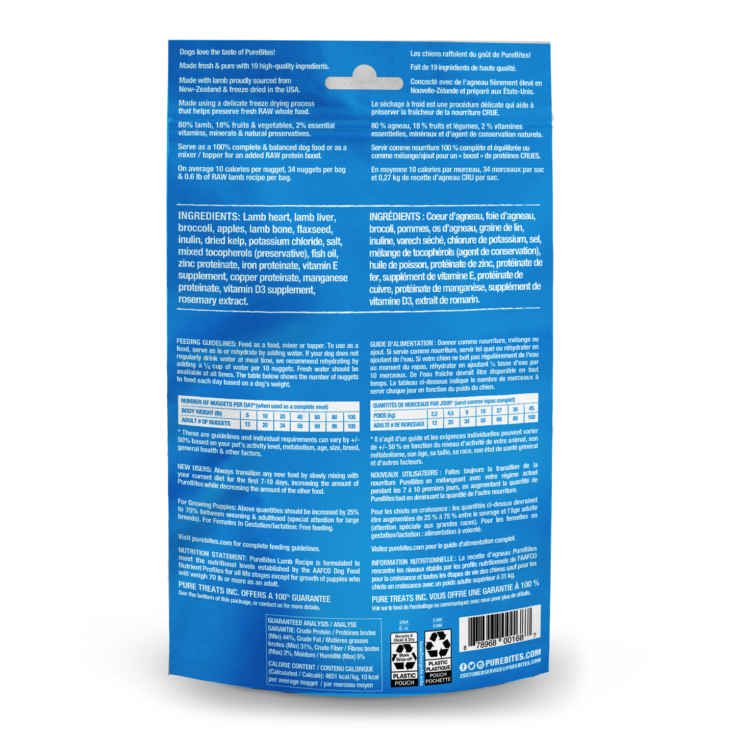 Lamb Freeze Dried Dog Food