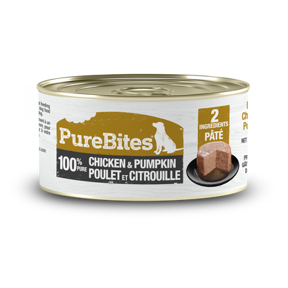  Pâté pour chien, Poulet et Citrouille