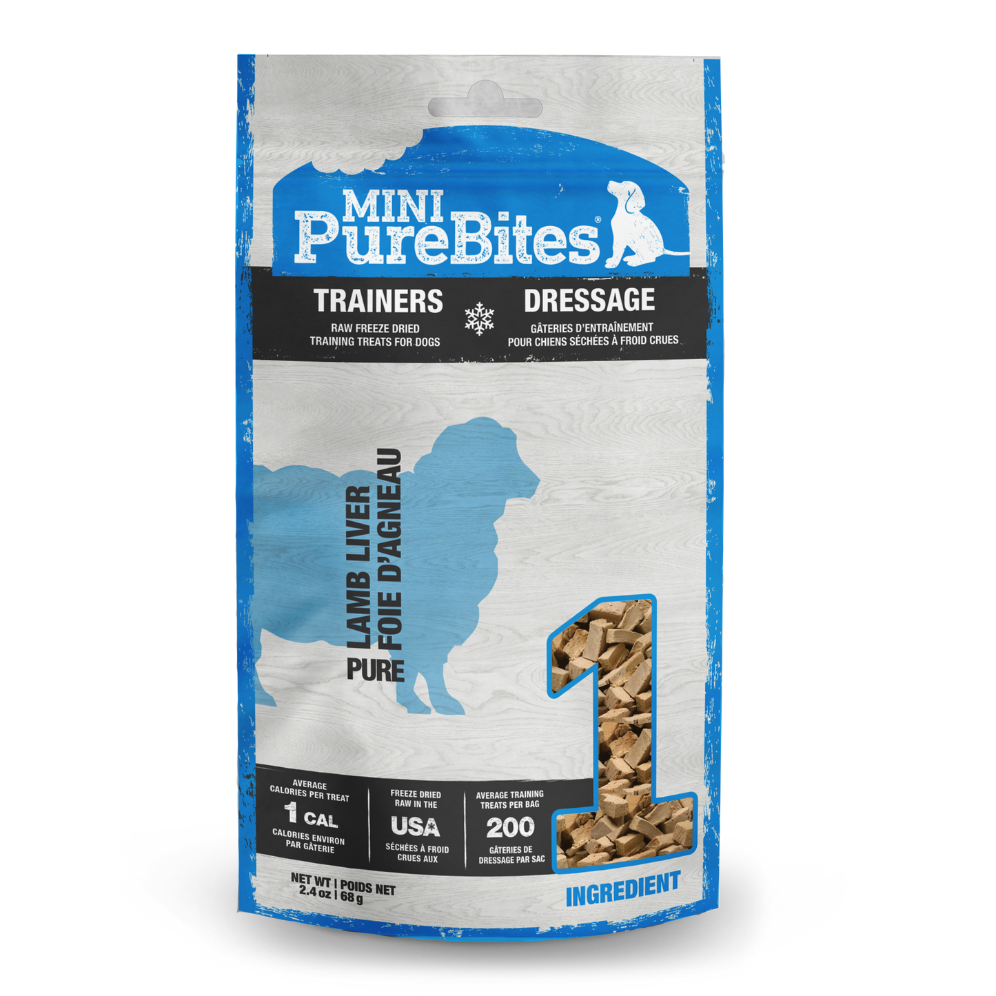 PureBites Lamb Mini-PureBites Freeze-Dried Treats