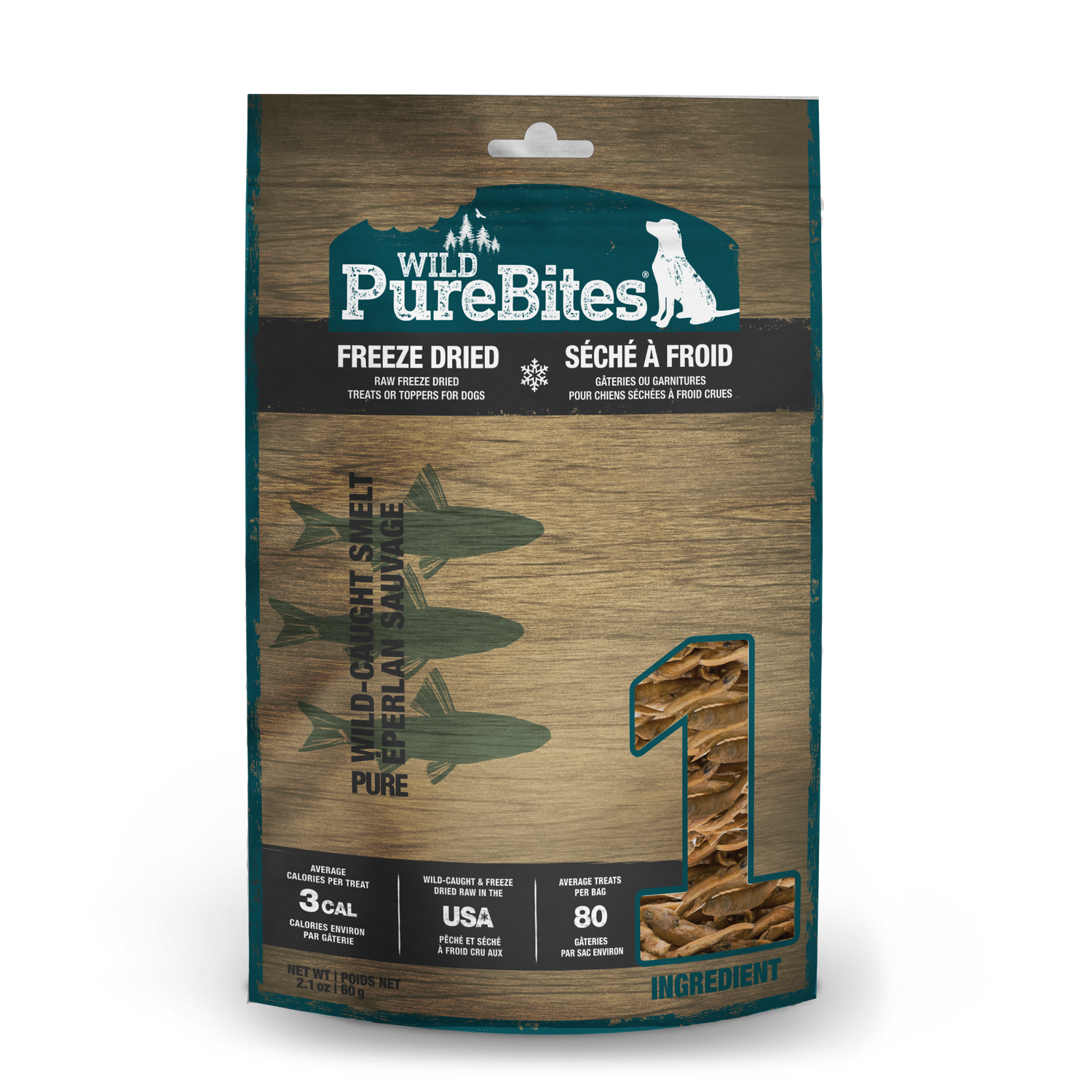Smelt Freeze Dried Dog Treats