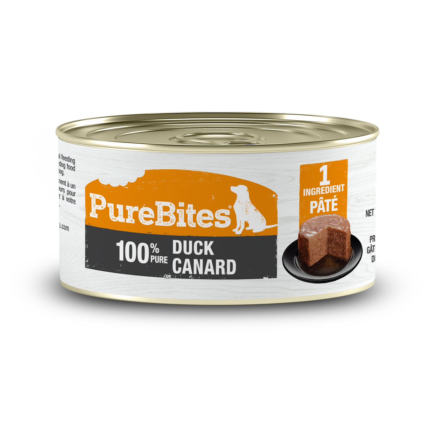 Pâté pour chien, Canard