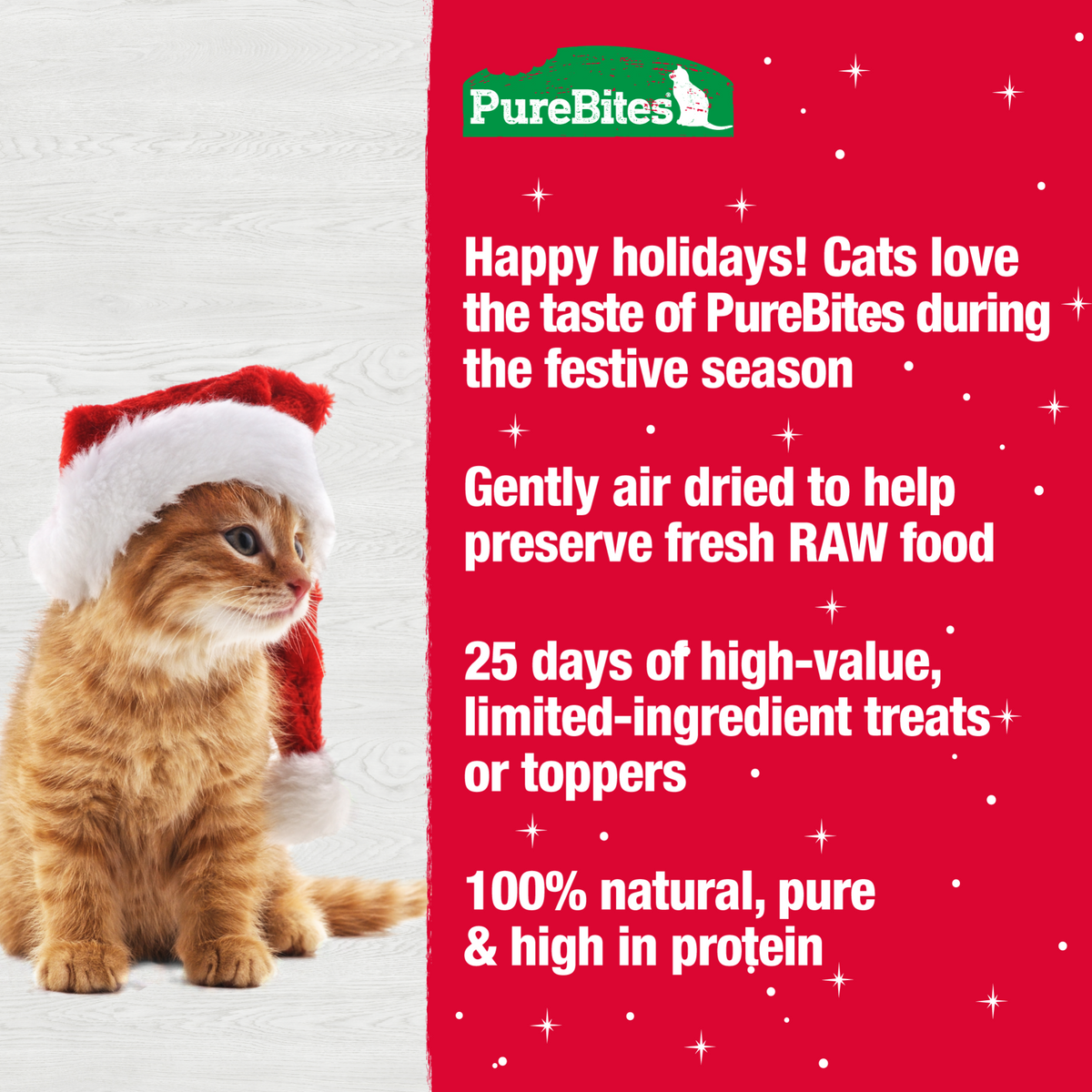 Air Dried Cat Treats, Holiday Advent Calendar