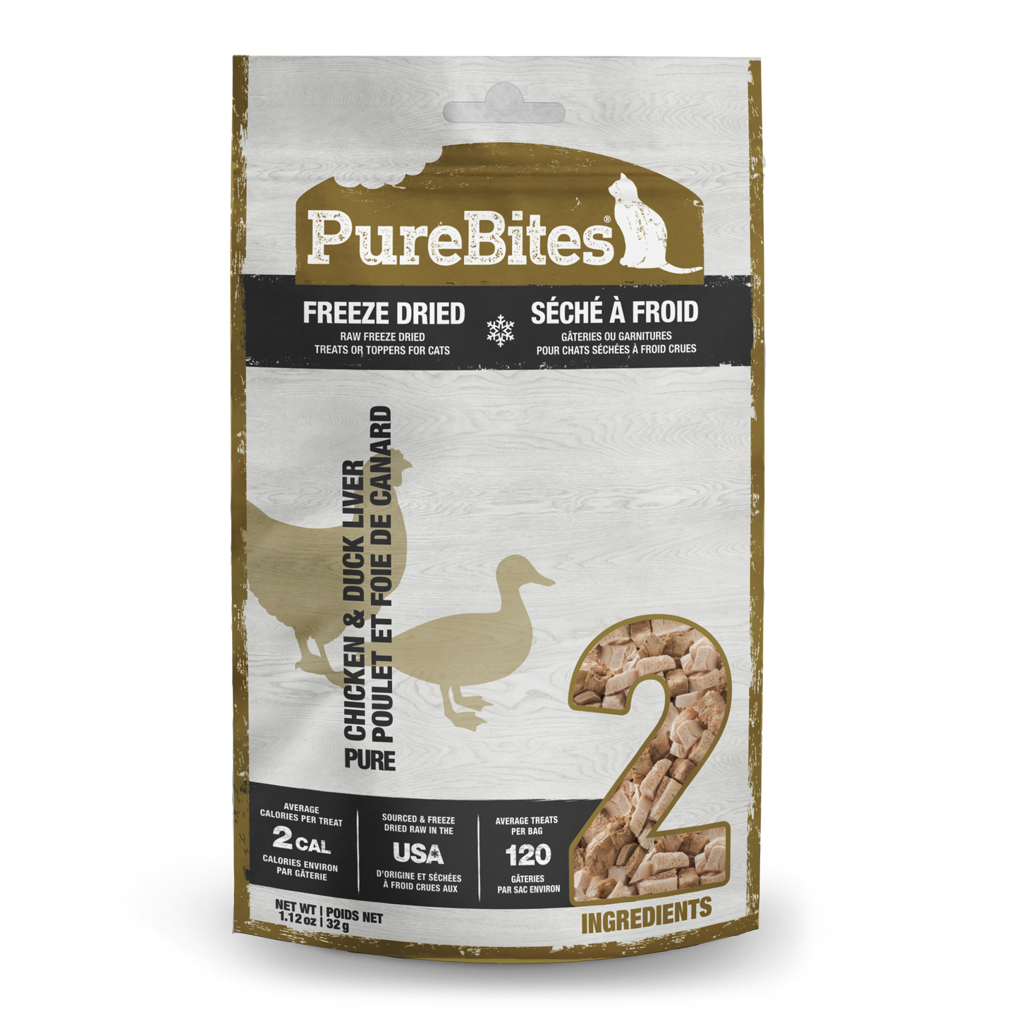 Chicken & Duck Freeze Dried Cat Treats