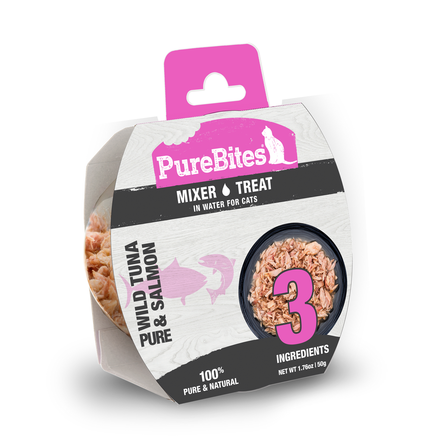 PureBites Tuna & Salmon Mixer Topper for Cats